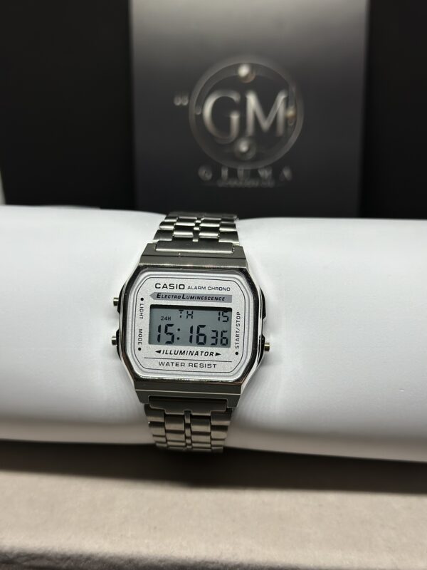 Relógio Casio Vintage Prata - Imagem 6
