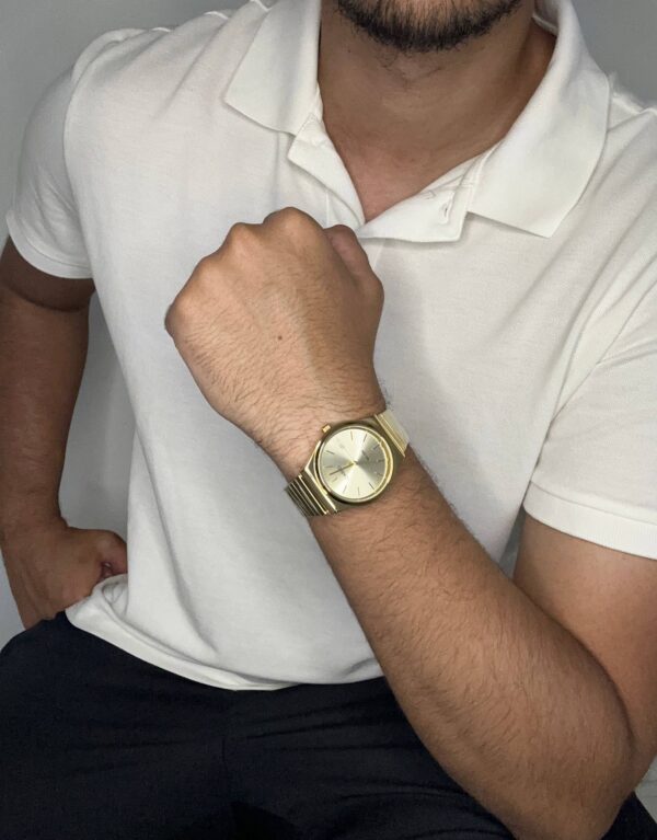 Relógio Casio A180 Dourado - Imagem 4
