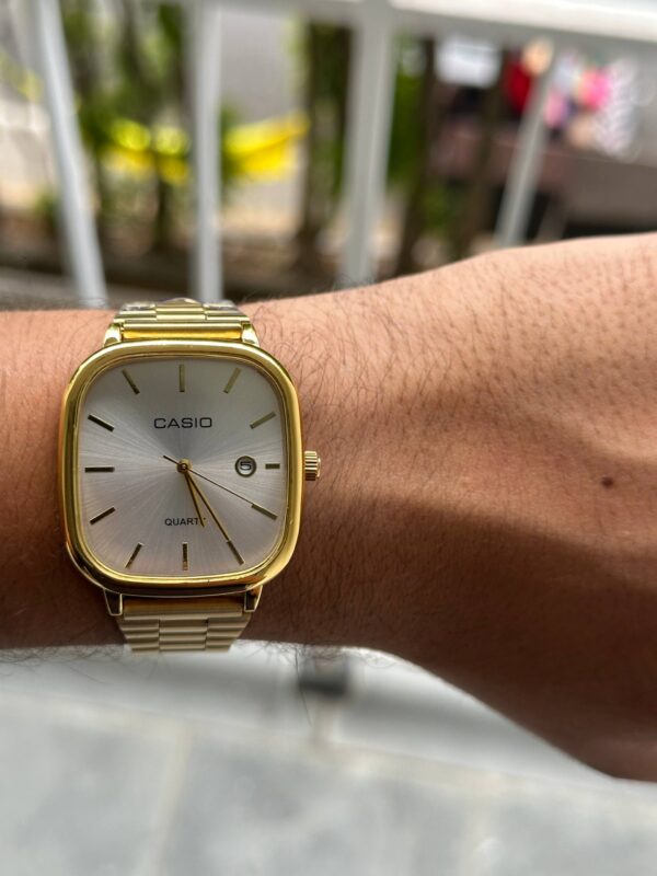 Relógio Casio A168 Dourado - Imagem 3