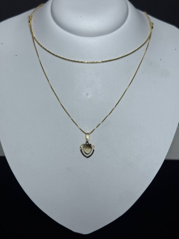 Colar Golden duplo